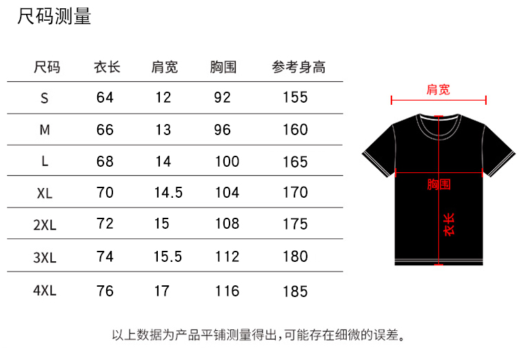 200克精梳棉圓領廣告衫 班服 工作服短袖T恤 團體活動文化衫定制(圖13)