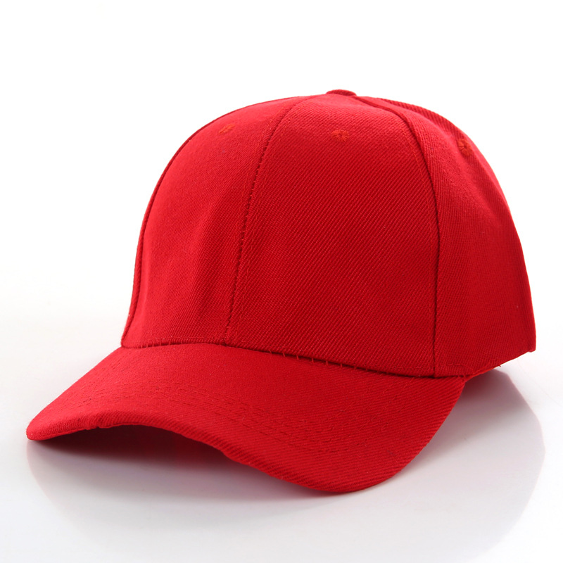 棒球帽定制工廠純色活動帽定做成人棉質鴨舌帽定做三明治廣告帽子(圖18)