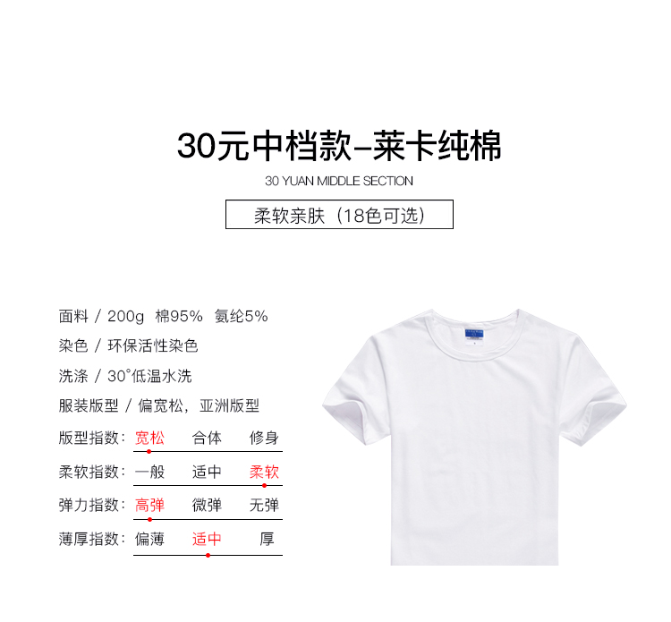 同學聚會T恤定制短袖寬松30周年紀念衫個性diy印圖純棉團體服夏季(圖22)