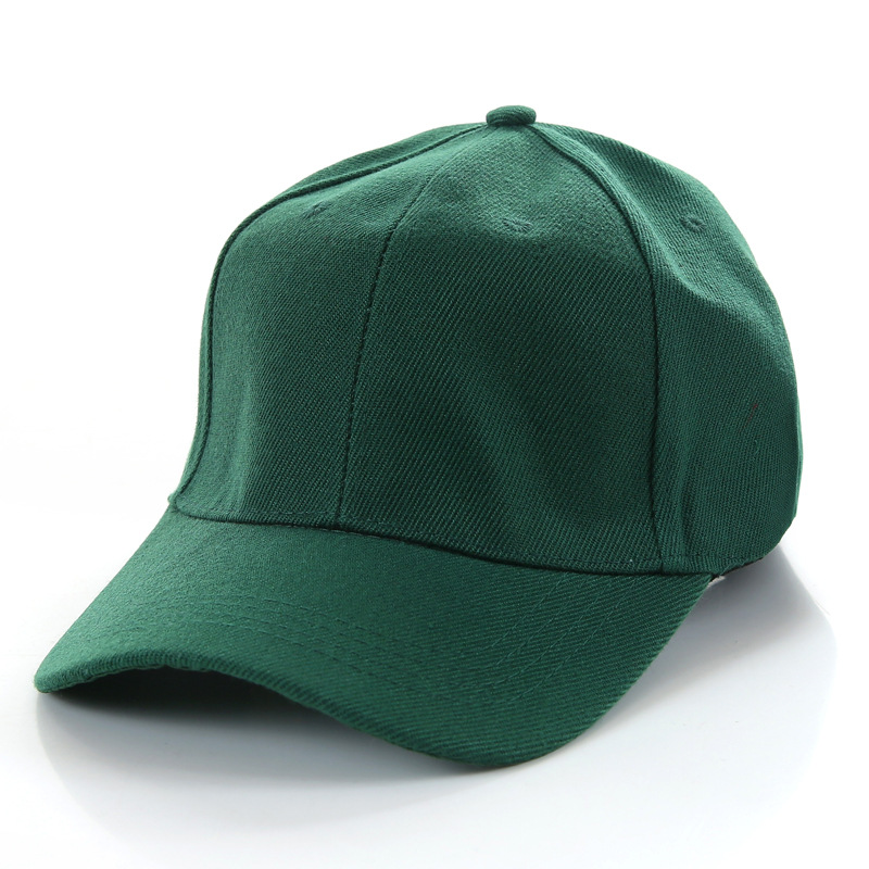 棒球帽定制工廠純色活動帽定做成人棉質鴨舌帽定做三明治廣告帽子(圖9)